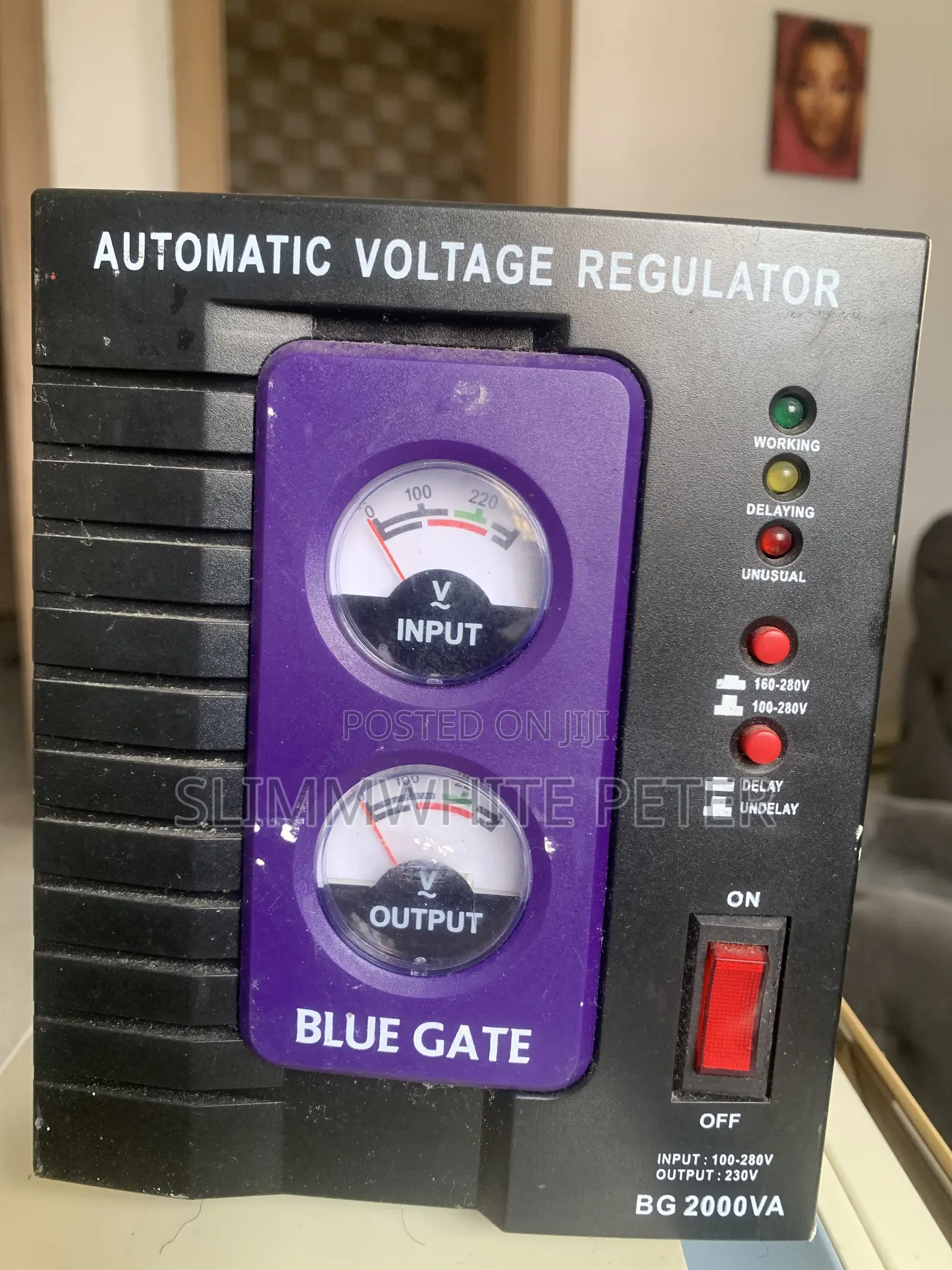 Blue Gate 2000va Automatic Voltage Regulator (Avr) Stabilizer