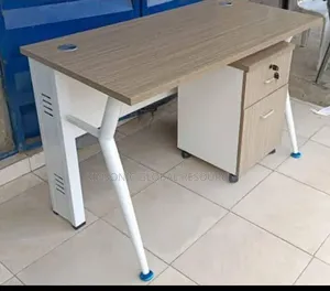 Office Table With Metal Legs Size 1.2 Meters