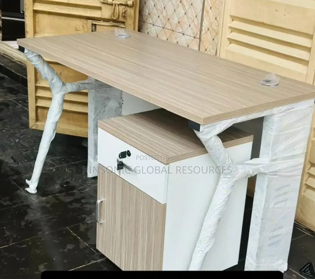 Office Table With Metal Legs Size 1.2 Meters