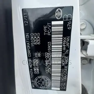 Toyota Yaris 2013 White