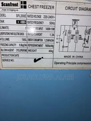 Scanfrost Deep Freezer