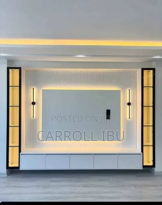 Tv Console Wall Unit, Pay on Arrival