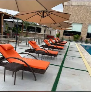 Poolside Luxury Lounge Area