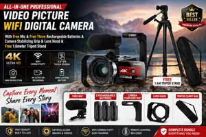 Create Content Without Limits – Wifi Camera + Free 3 Batteries