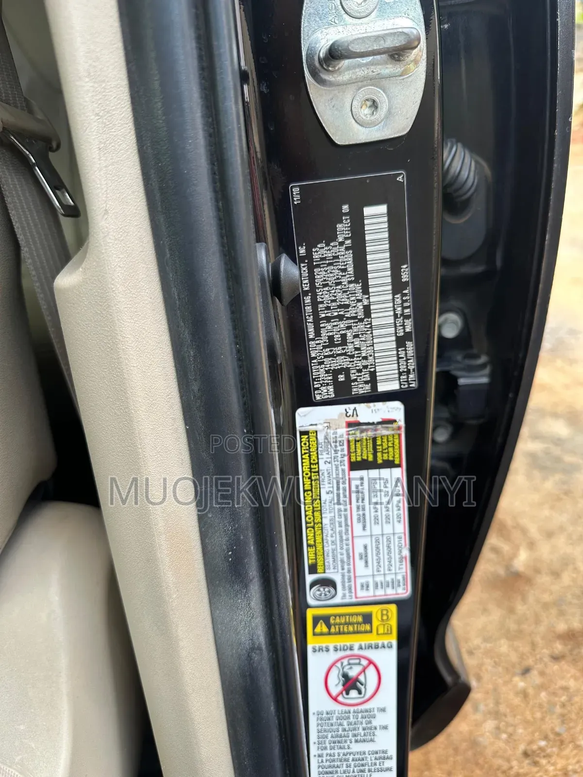 Toyota Venza 2011 Black