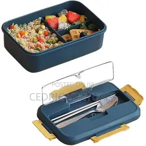 Children Portion Plastic Lunch Box With Compartments