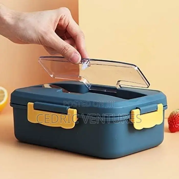 Children Portion Plastic Lunch Box With Compartments