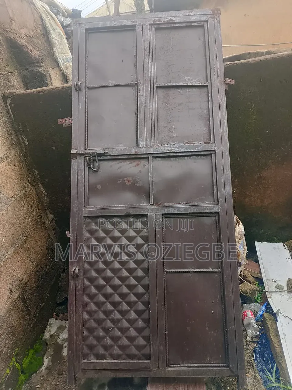 Single Iron Sheet Gate for Sale
