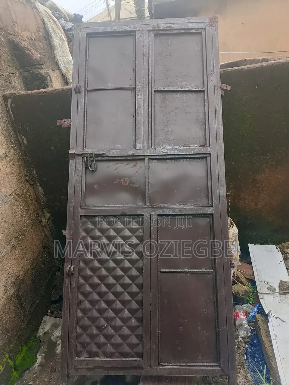 Single Iron Sheet Gate for Sale