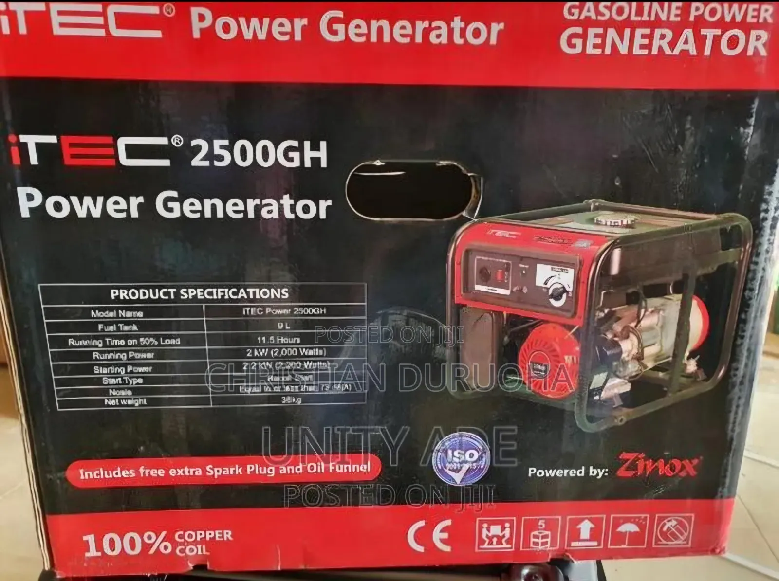 Itec 2.5kva Generator