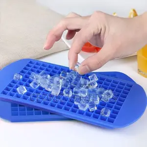 Mini Silicone Ice Cube Trays 160 Grids Mould Square Shape