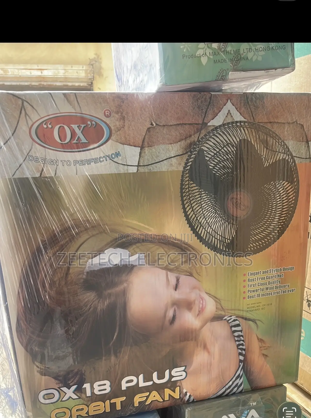Ox Plus 18inch Orbit Fan
