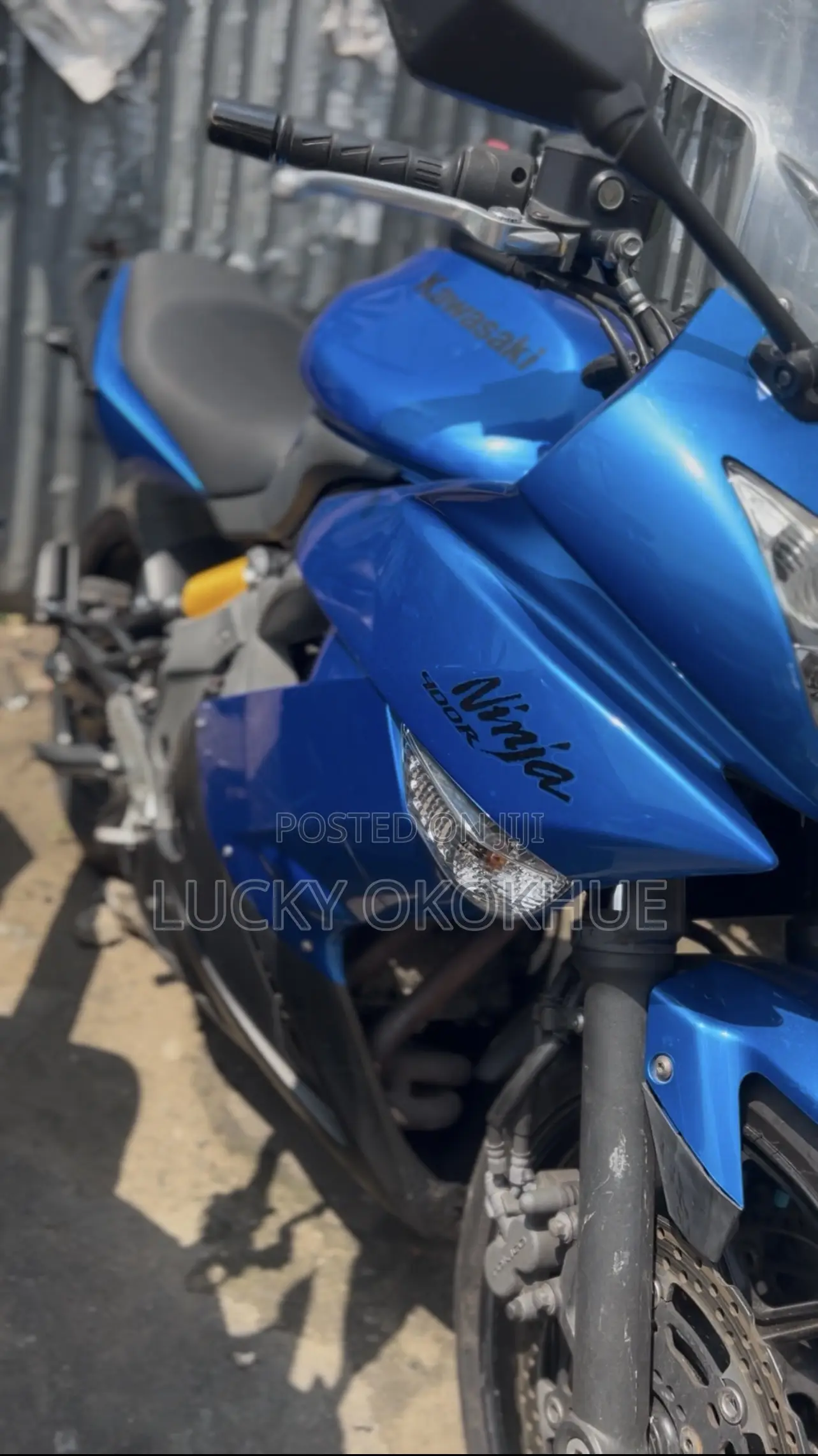Kawasaki Ninja 400 2010 Blue