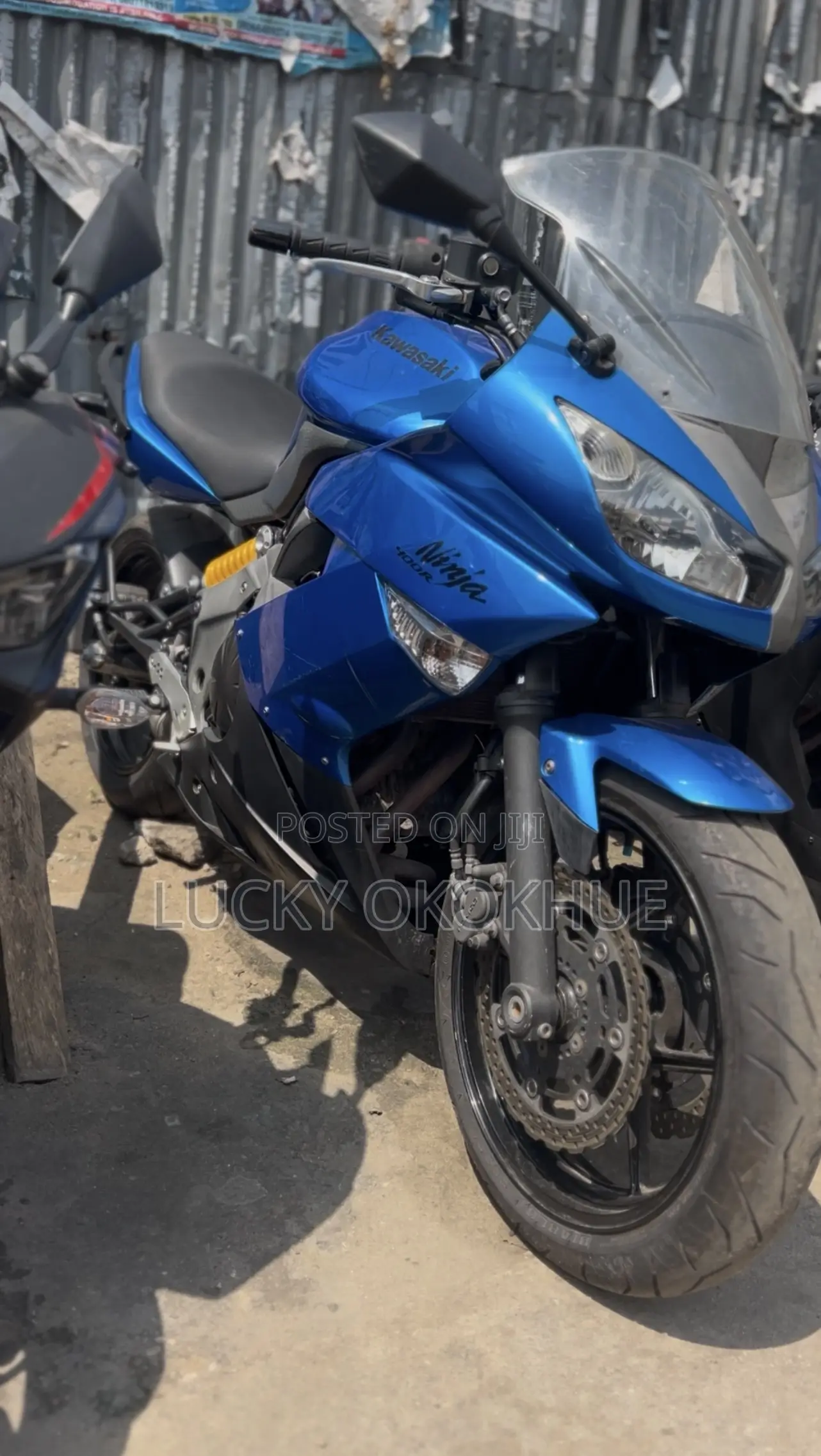 Kawasaki Ninja 400 2010 Blue