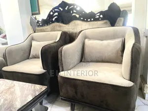 Down-Based Tufti, 7 Seater Parlour Sofa.