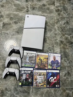 Ps5 Slim 3 Pads 6 Games