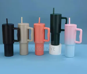 Spill Proof Tumbler With Straw Cover