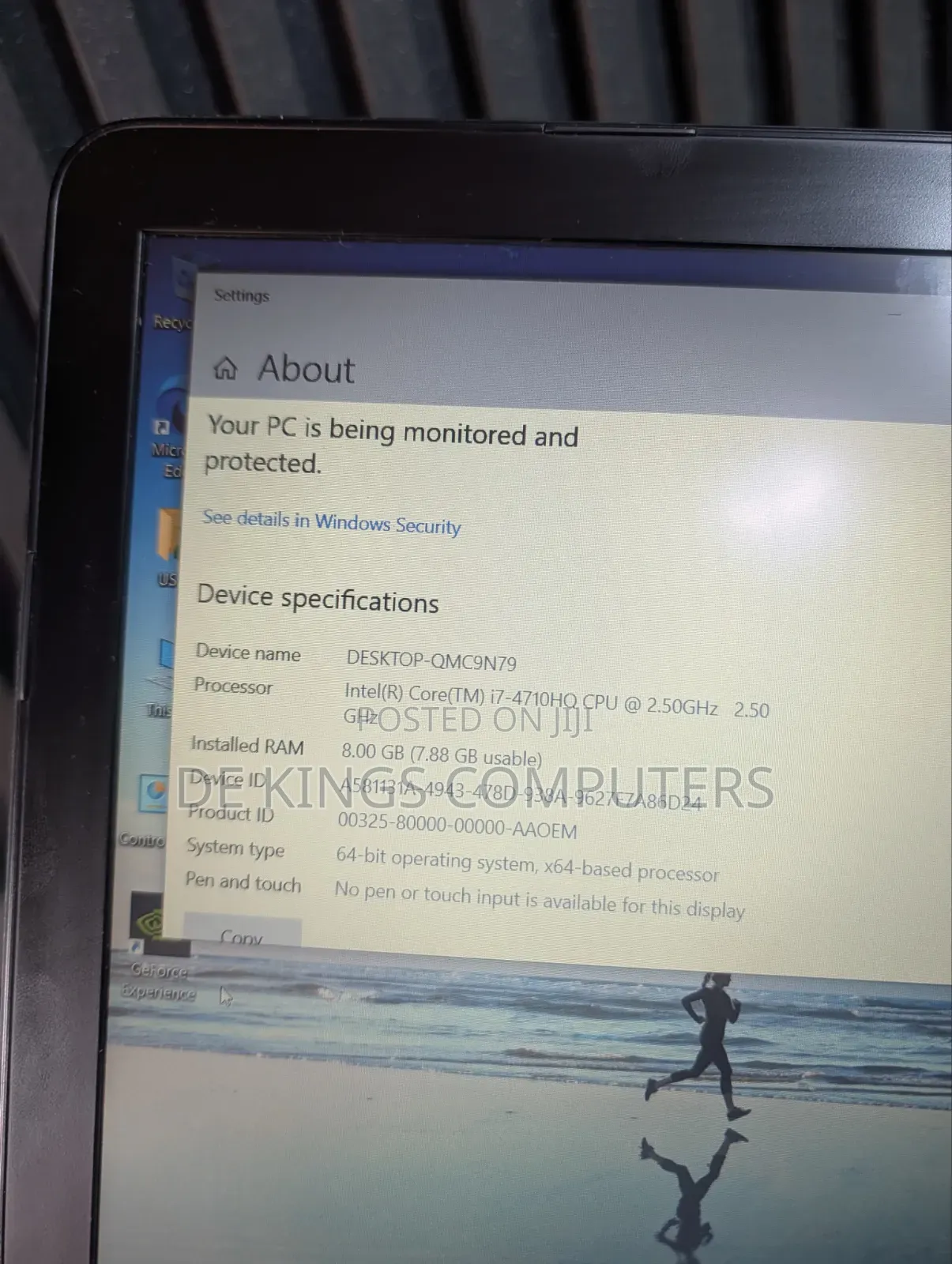 Laptop Asus 8GB Intel Core i7 SSD 256GB