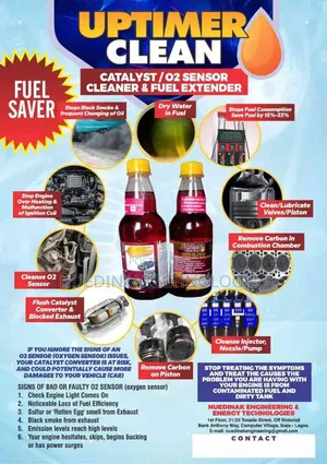 Catalyst Converter/O2 Sensor Cleaner With Fuel System Anti Rust