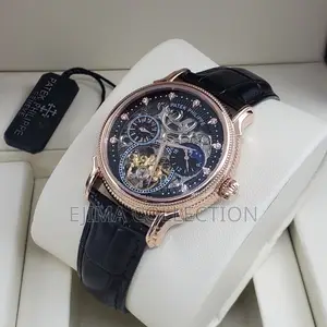 High Quality Petek Philippe Automatic Leather Strap for Men’S