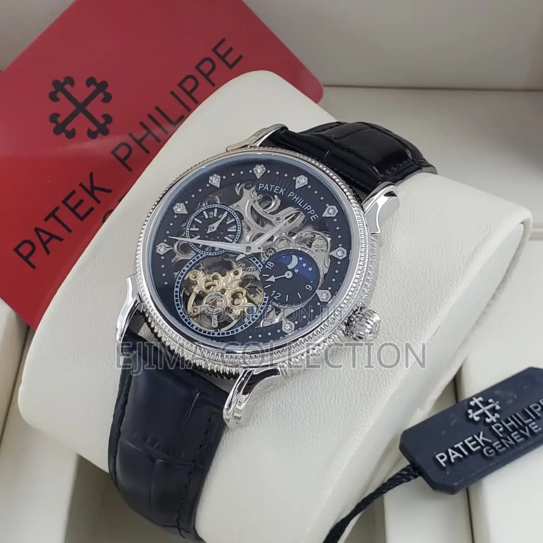High Quality Petek Philippe Automatic Leather Strap for Men’S
