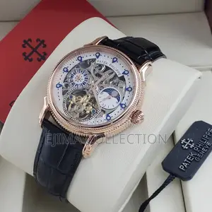 High Quality Petek Philippe Automatic Leather Strap for Men’S