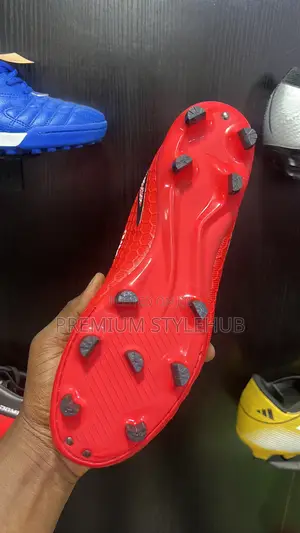 Red Football Boots