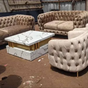 Luxurious 7 Seater Quality Sofas, Plus Free Center Table and Pillows