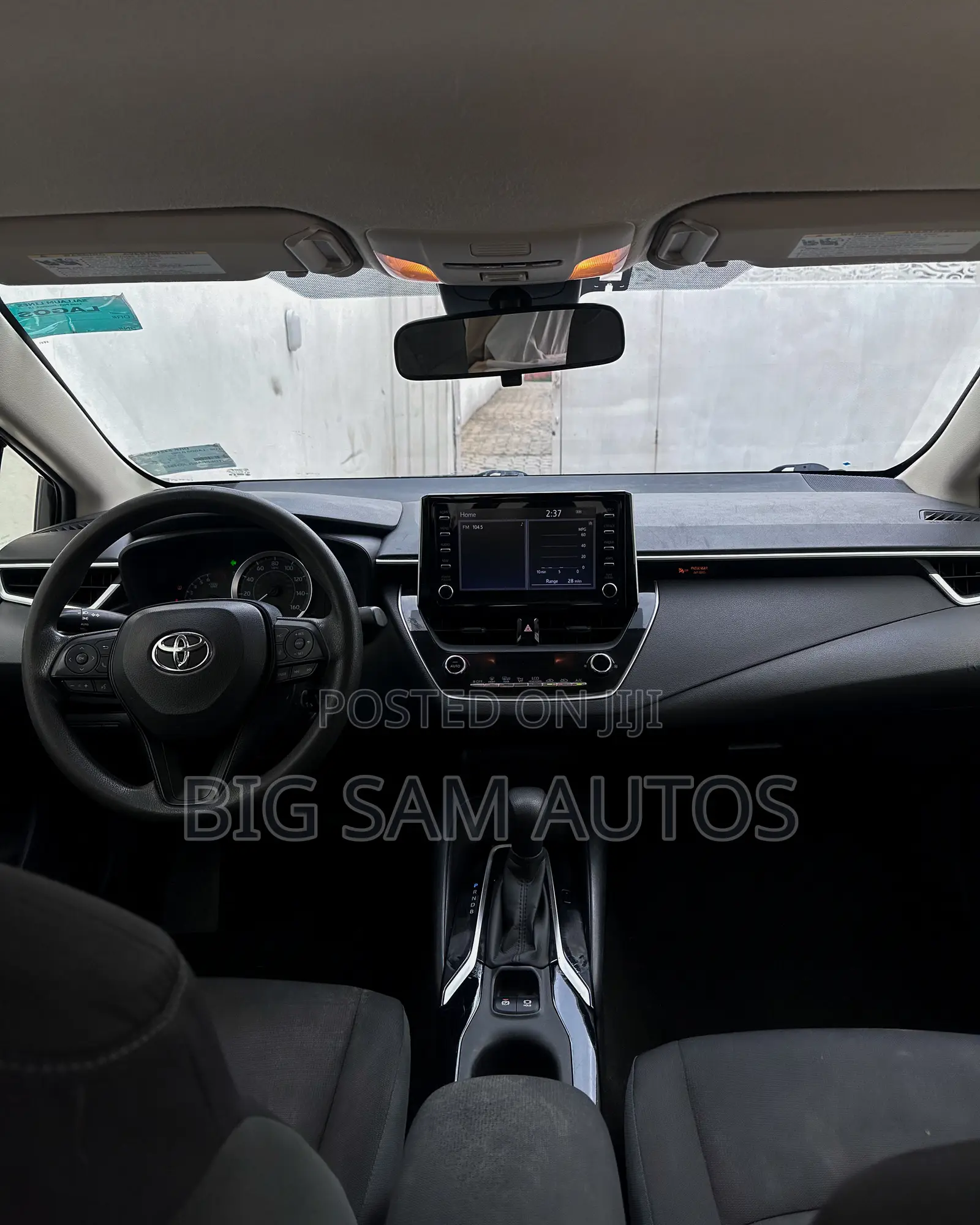 Toyota Corolla L 2020 Black