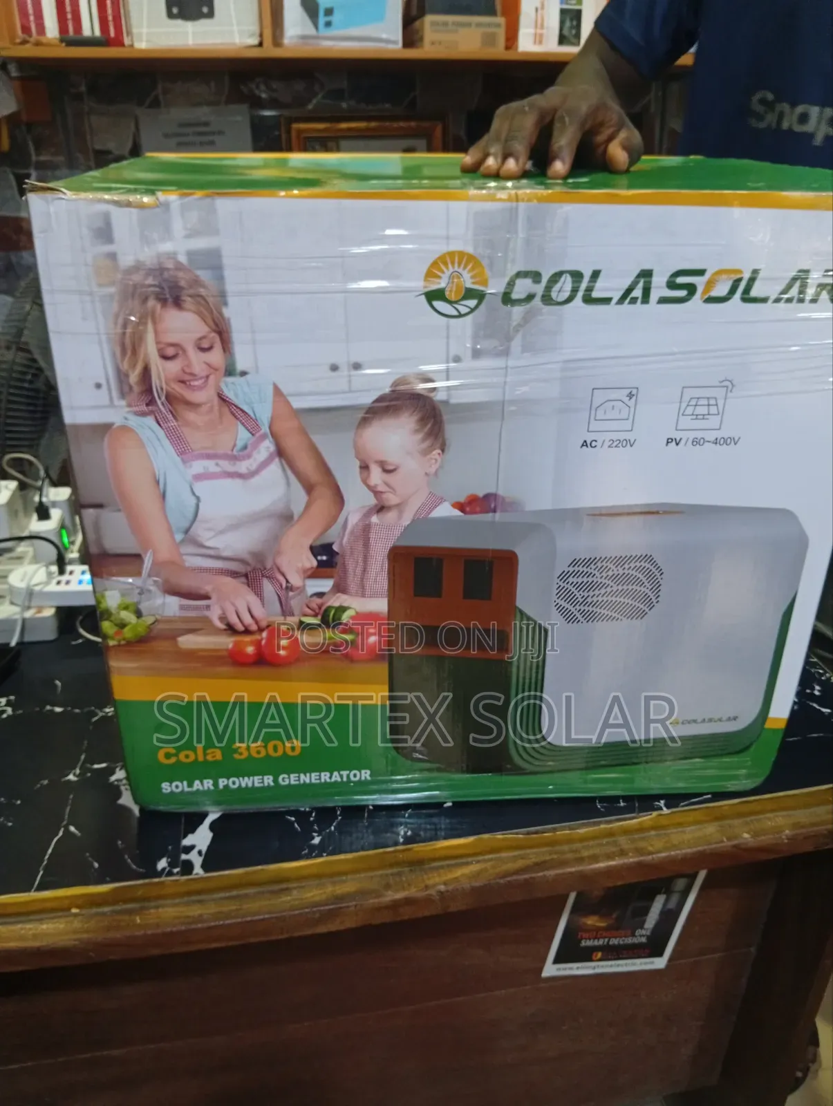 3.6kwh Cola Solar Generator