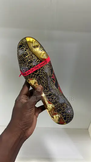 Predator Red Football Cleats