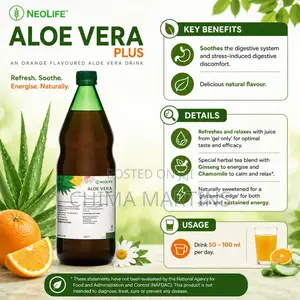 Aloe Vera Plus Orange 1 Litre