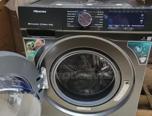 Hisense 10.5kg Washing Machine Features a Titanium Grey Finish