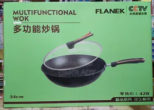 Flanek CCTV 34cm Multifunctional Wok Fry Pan