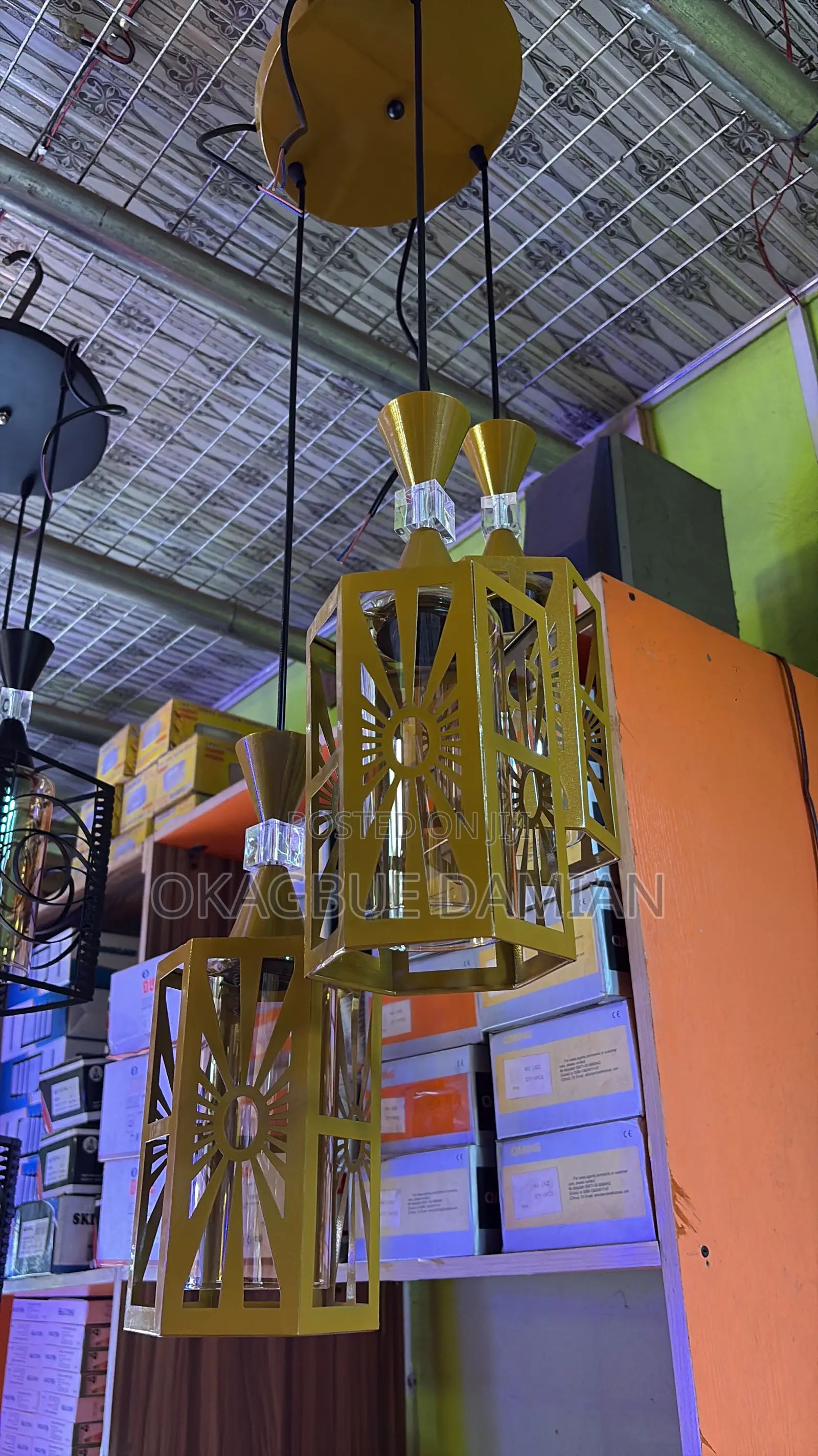 3-in-1 Dropping Light (Or Pendant)