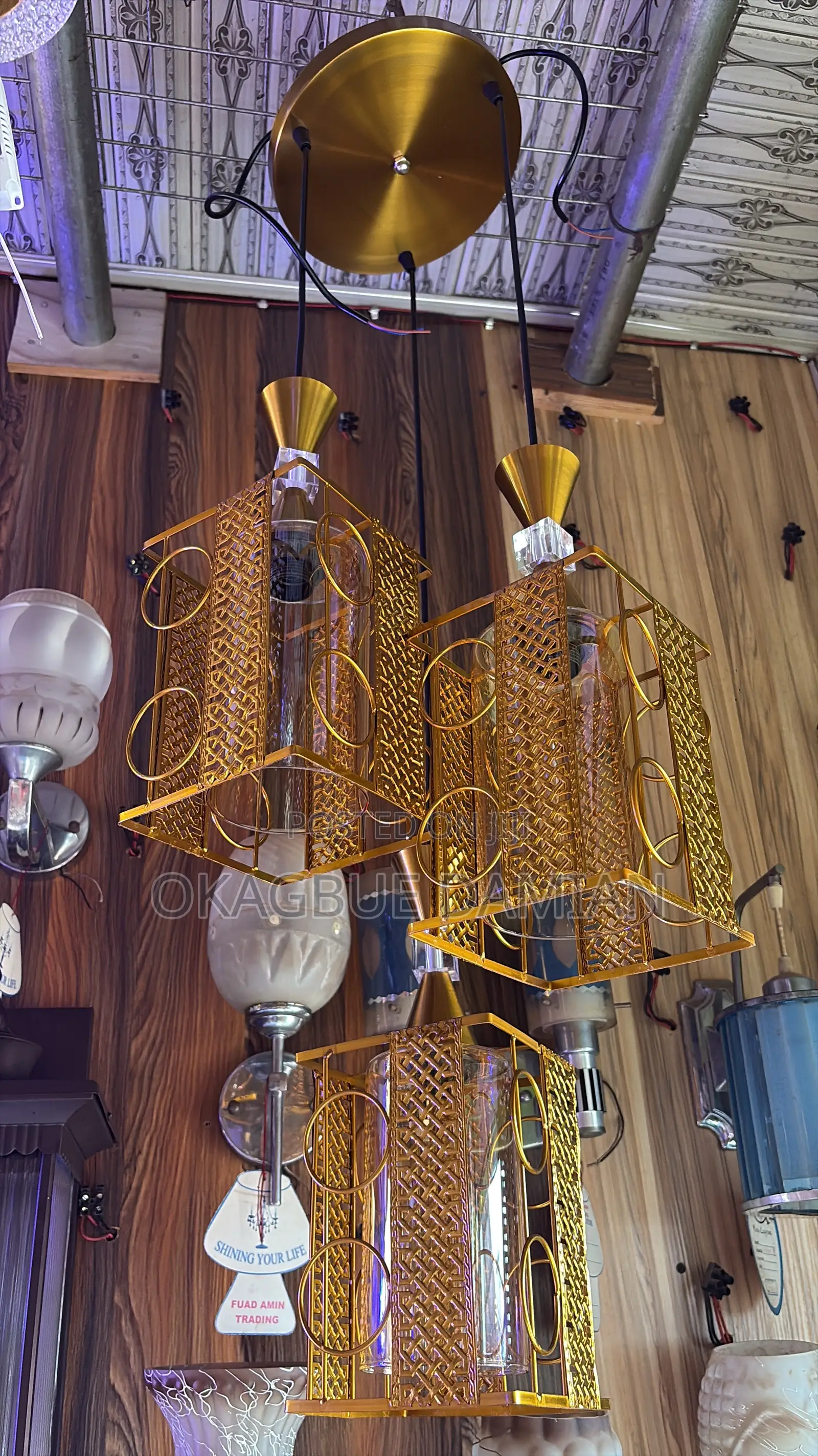 3-in-1 Dropping Light (Or Pendant)