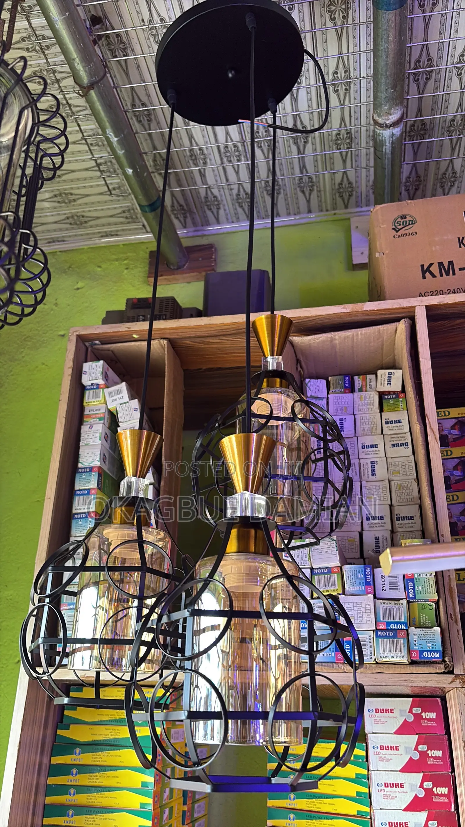 3-in-1 Dropping Light (Or Pendant)