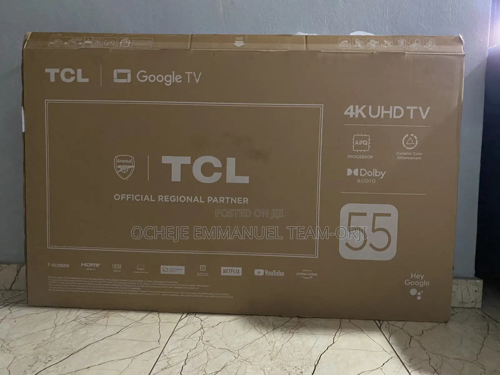 55” TCL Android Tv