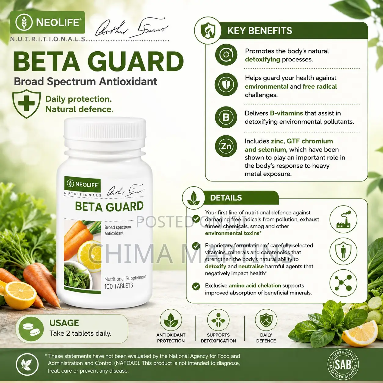 Beta Guard 100 Tablets