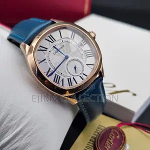 High Quality Cartier Leather and Chain Straps Watch