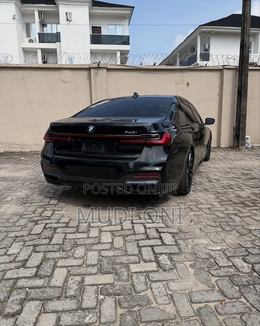 BMW 740 2019 Black