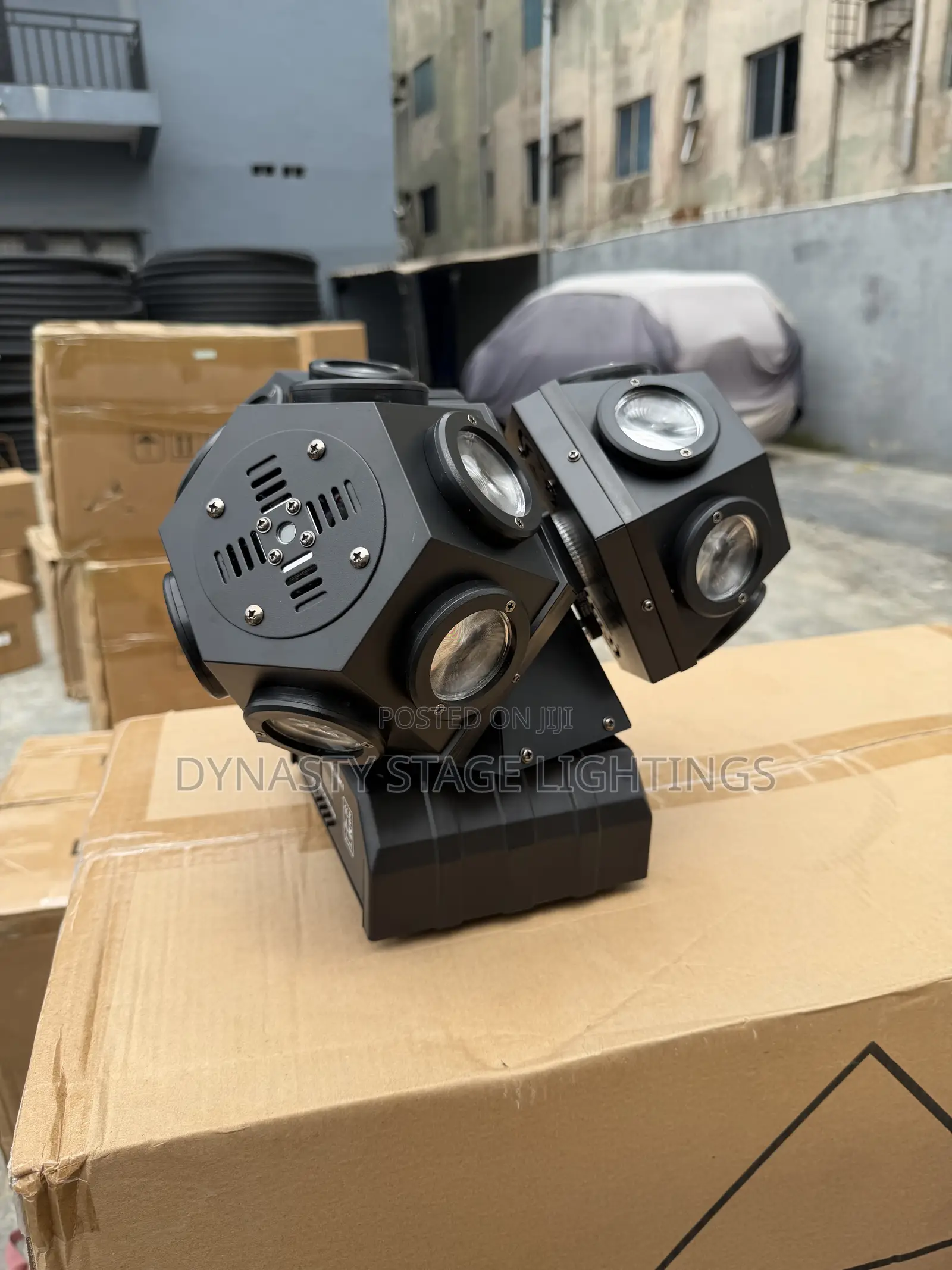 3head 360 Rotating Stage Light