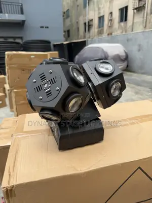 3head 360 Rotating Stage Light