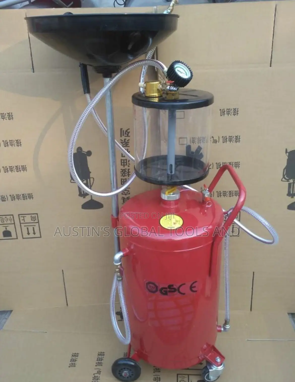 Pneumatic Oil Extractor
