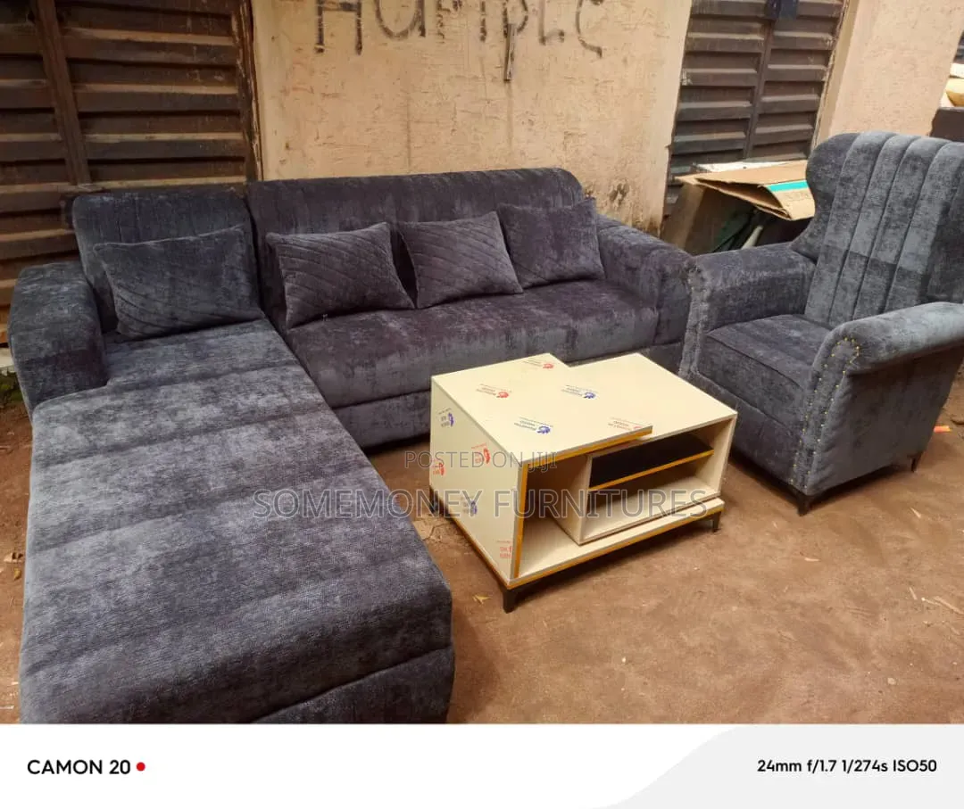 Standard L Form Sofa With Table