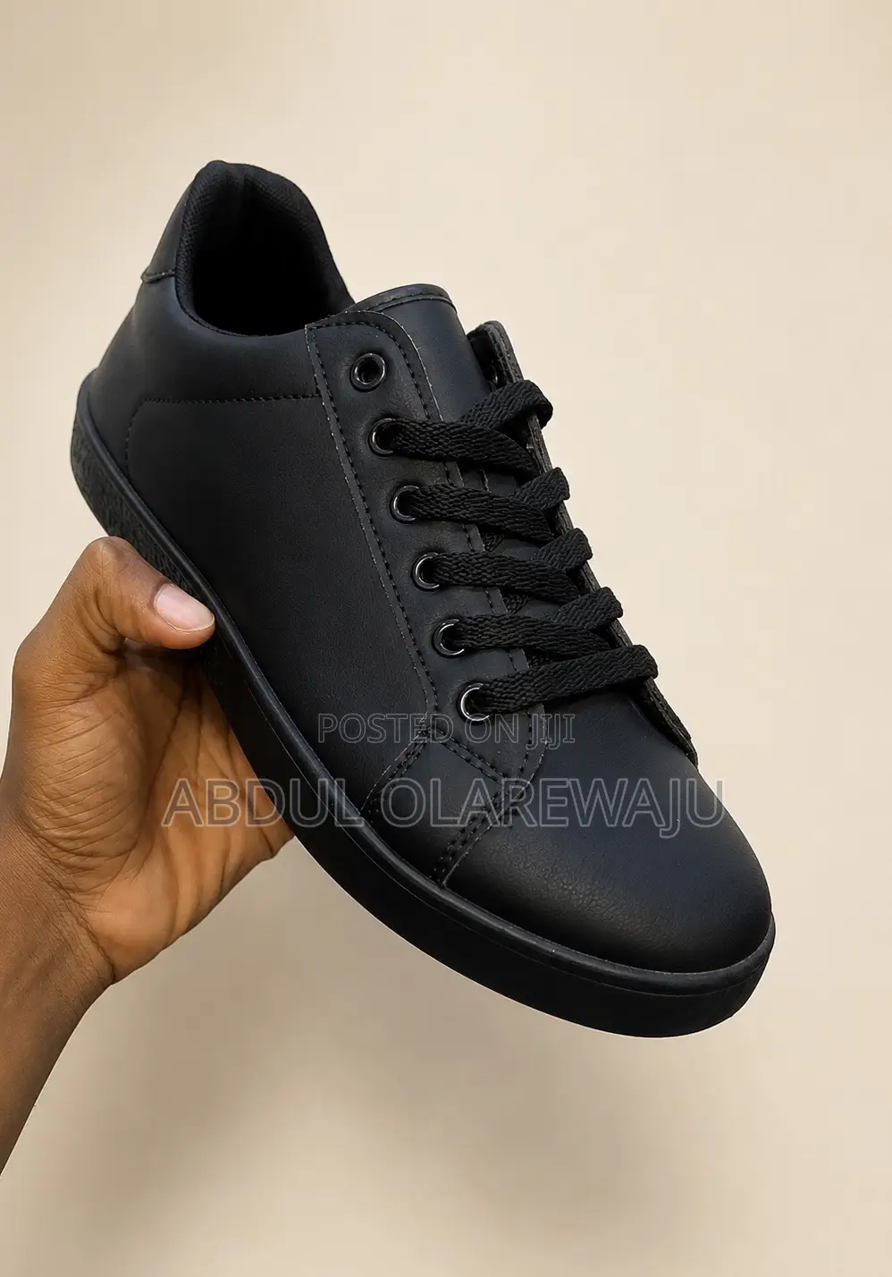 Men’S Black Casual Sneakers
