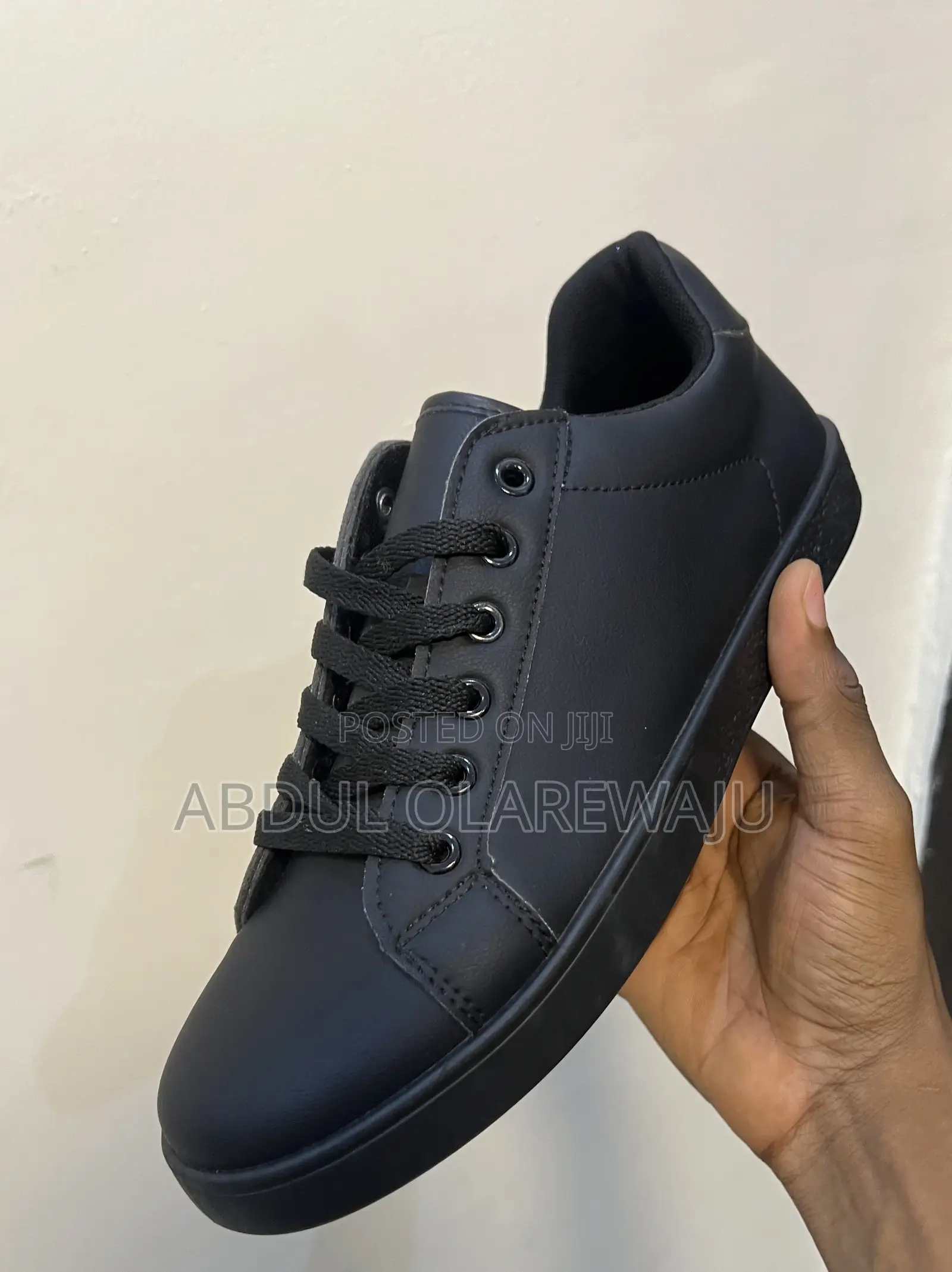 Men’S Black Casual Sneakers