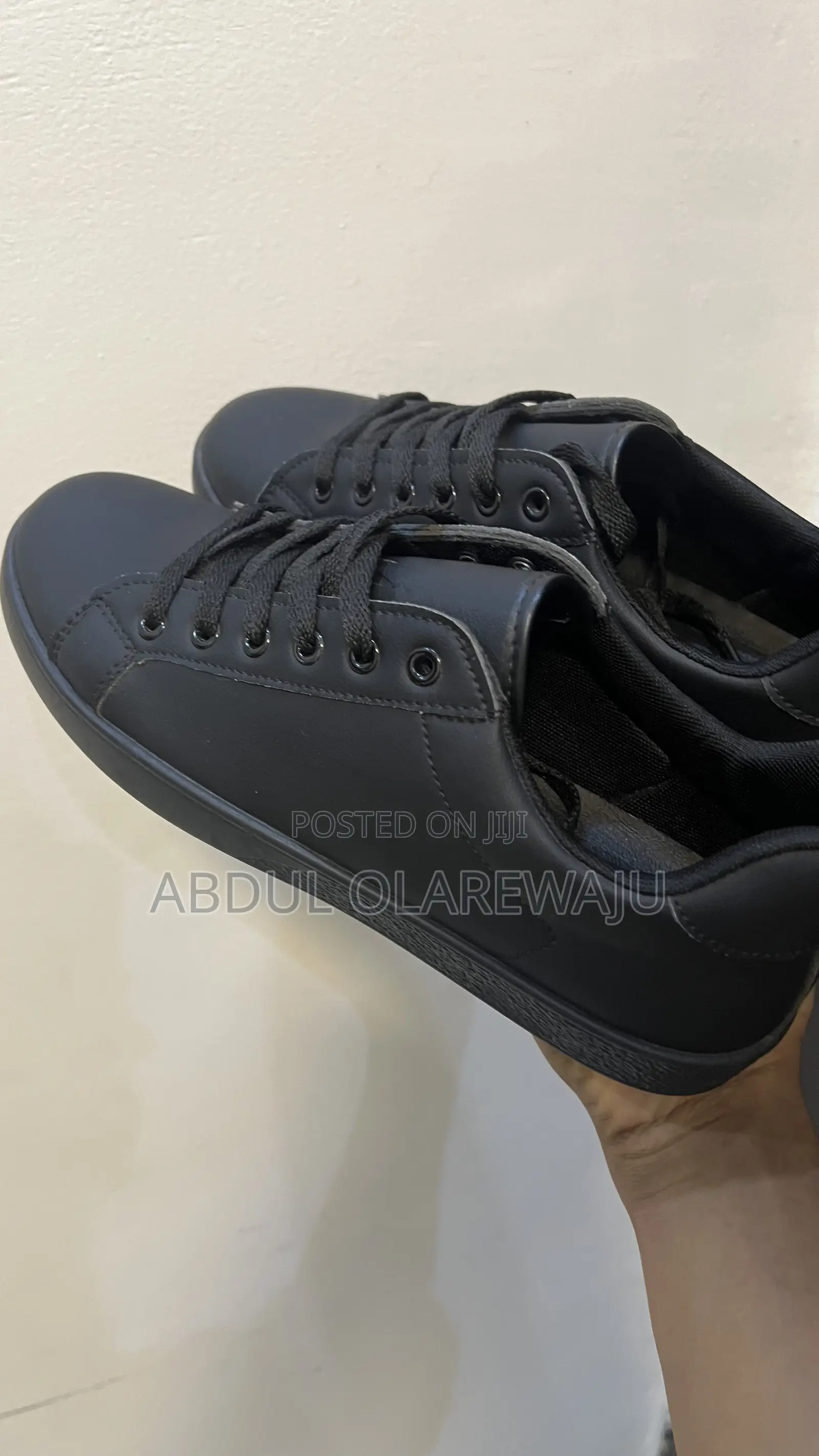 Men’S Black Casual Sneakers