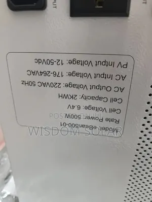 2000kwh Energy Bean Solar Generator 500w