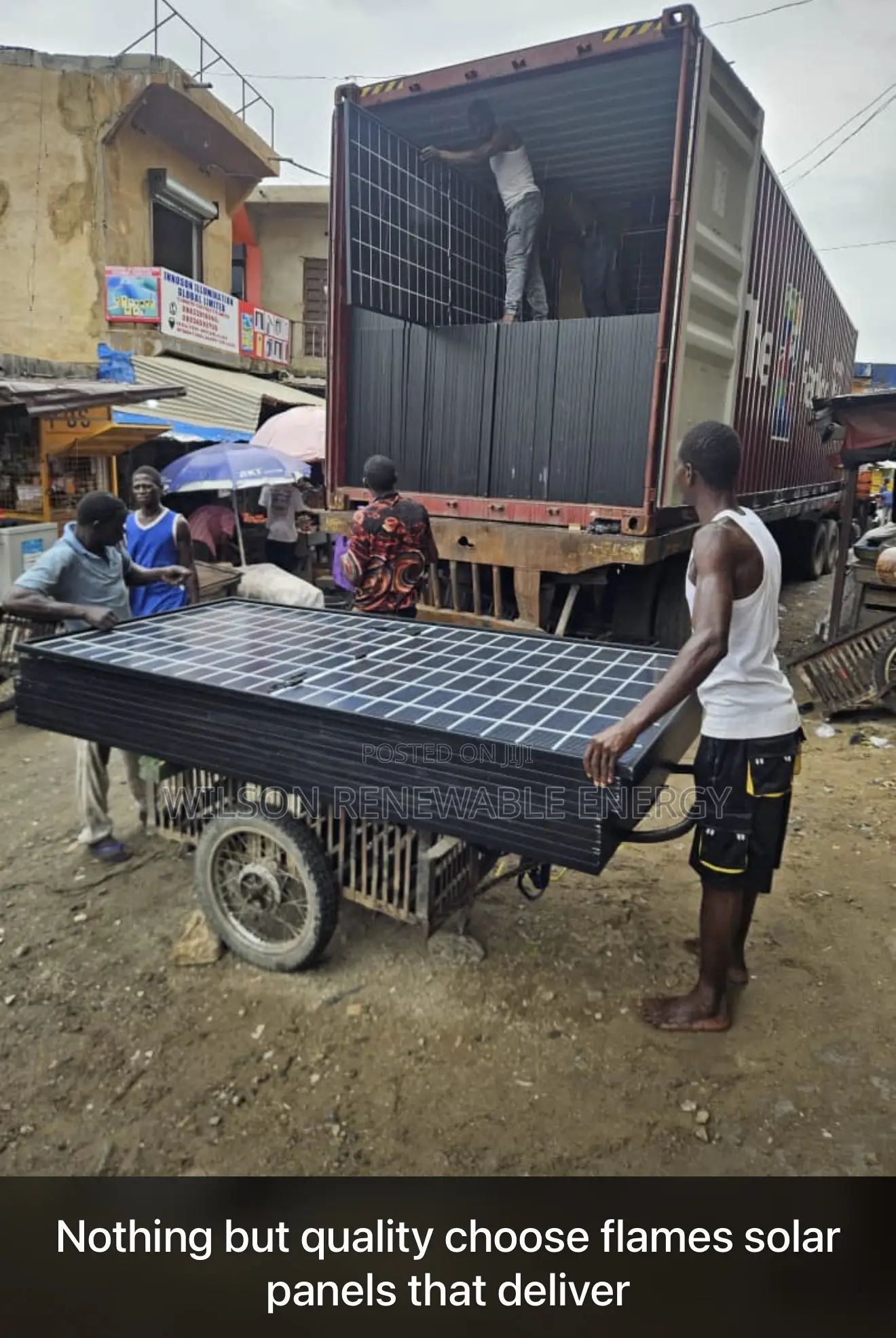 Flames  700w Bifacial Solar Panel